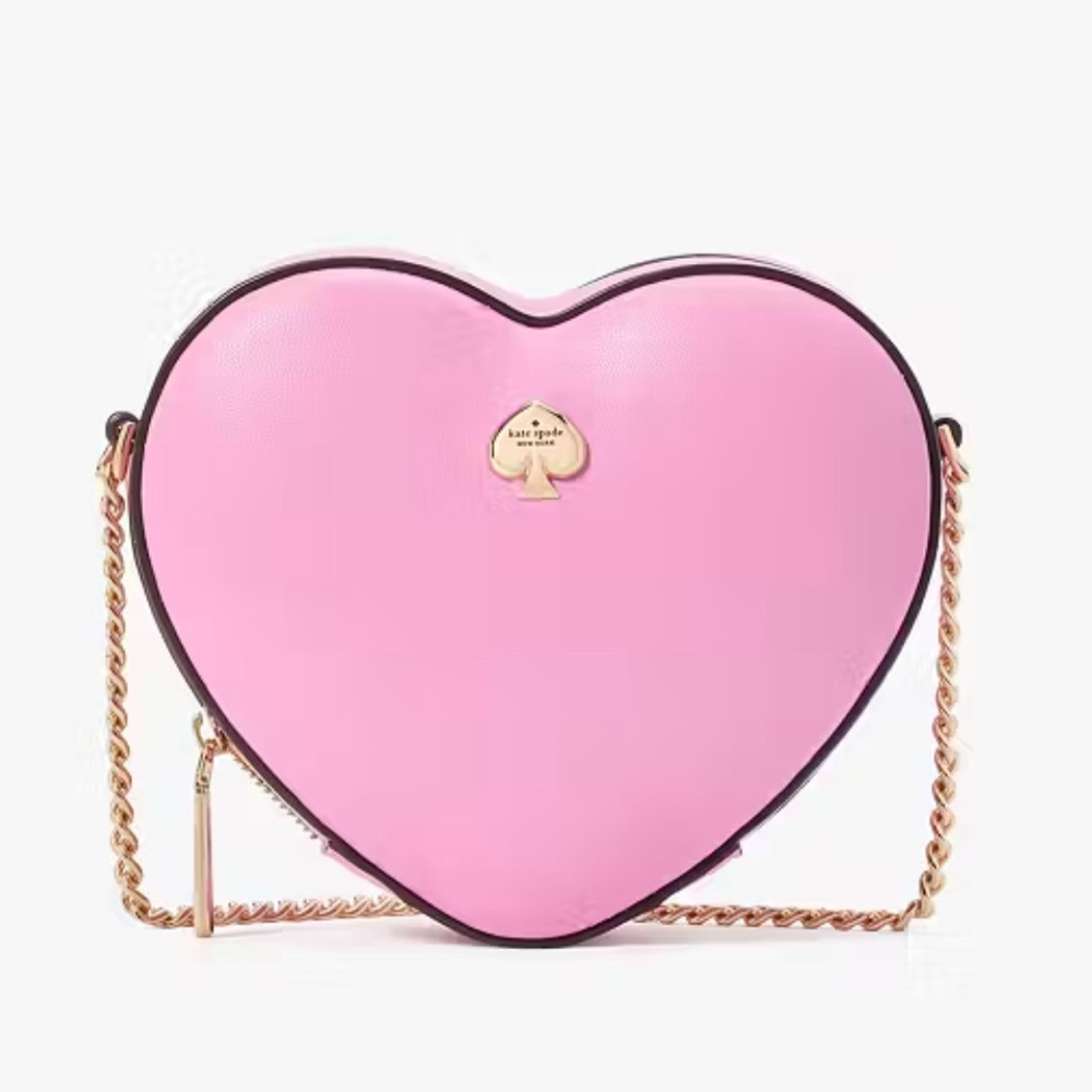 Kate Spade Love Shack 3d Mini Heart Crossbody Bag